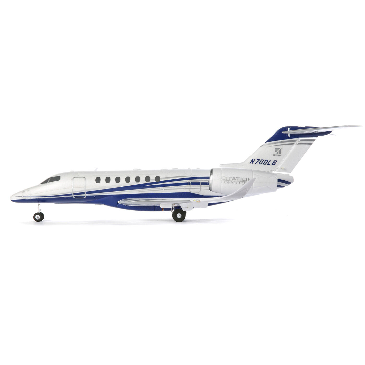 UMX Citation Longitude Twin 30mm EDF Jet BNF Basic with AS3X and SAFE Select, 638mm