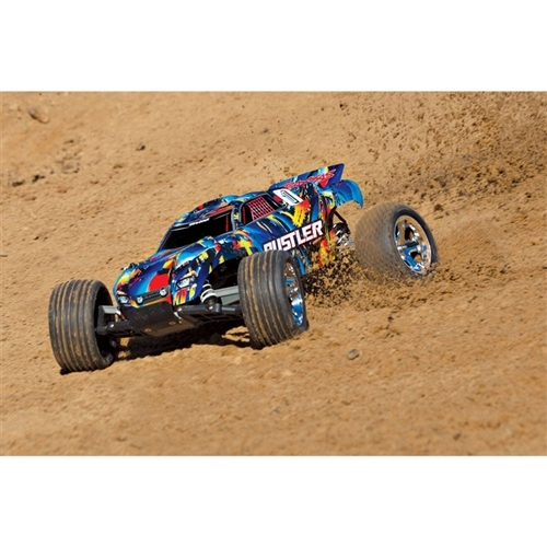 Traxxas Rustler XL-5 RTR 1/10 RC Stadium Truck (no batt/charger)