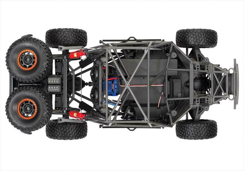 Traxxas Unlimited Desert Racer 4WD Brushless w/LEDs 6S 50+MPH Batt & Charger COMBO