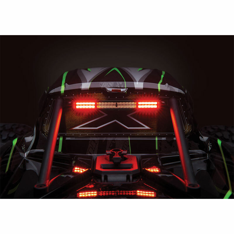 Traxxas X-Maxx Complete LED Light Kit with #6590 HV Power Amplifier