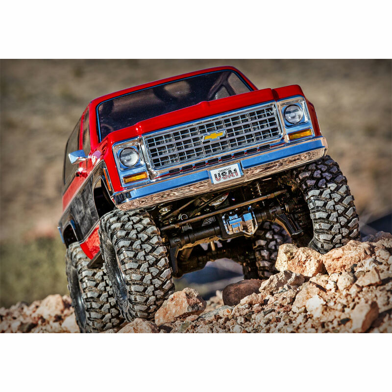 Traxxas TRX-4 Chevy K5 Blazer RC 4x4 Rock Crawler RTR w/3S LiPo COMBO