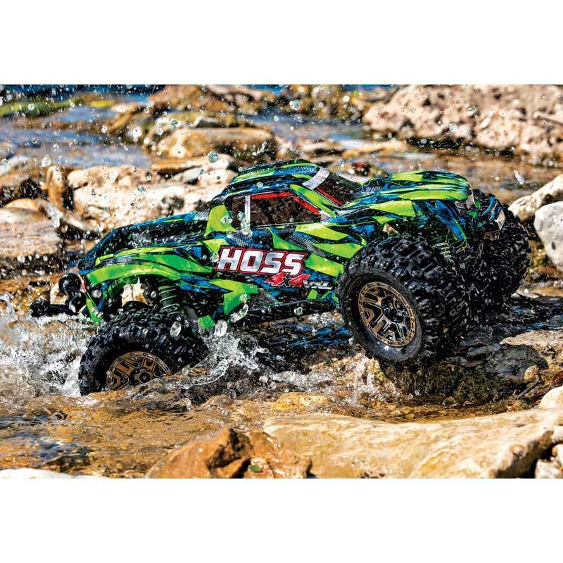 Traxxas Hoss 4x4 VXL Brushless Monster Truck RTR 3S LiPo Combo