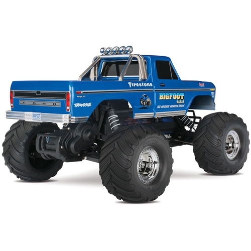 Traxxas BIGFOOT Classic 2WD RTR RC Truck w/Battery & Quick Charger