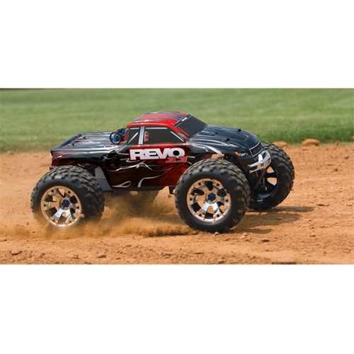 Traxxas Revo 3.3 Nitro 4WD RC Monster Truck w/TSM & Telemetry