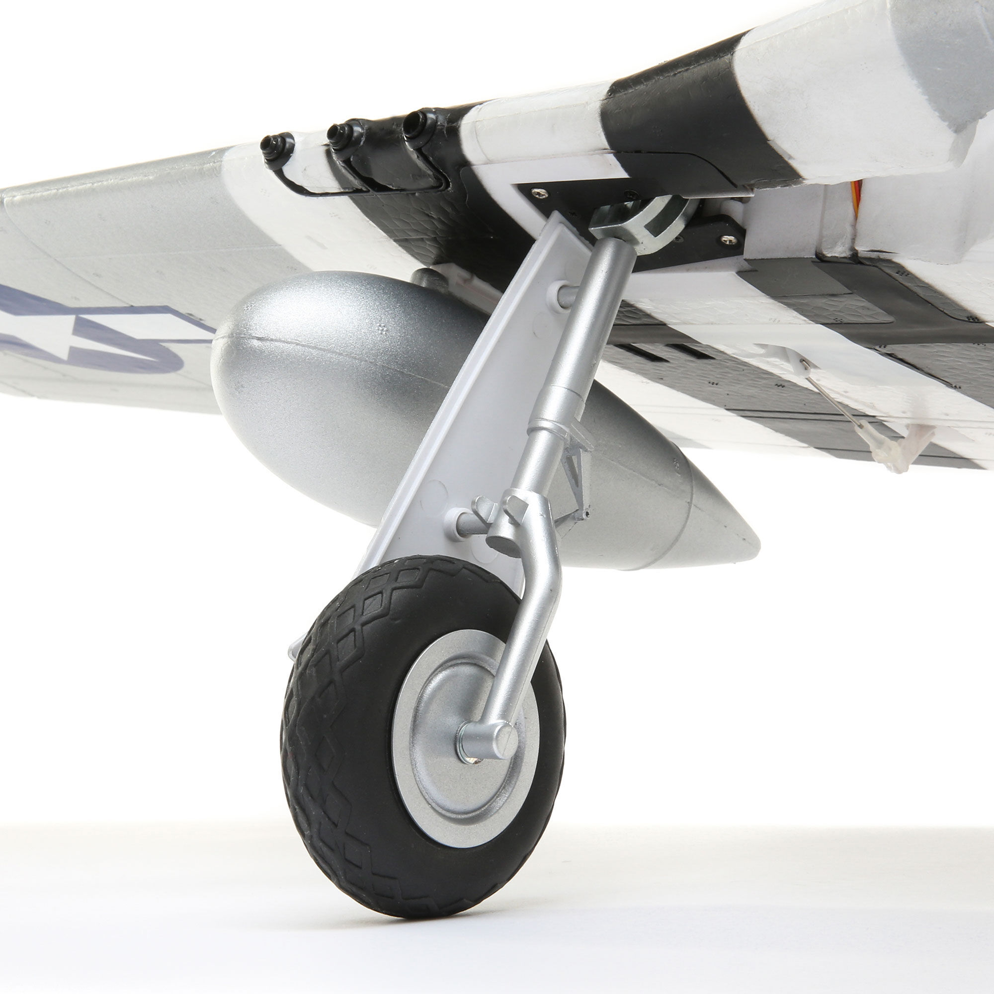 P-51D Mustang 1.2m BNF Basic with AS3X and SAFE Select