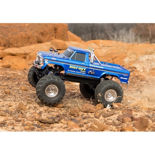 Traxxas BIGFOOT Classic 2WD RTR RC Truck w/Battery & Quick Charger