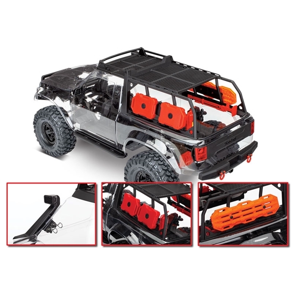 Traxxas TRX-4 Sport Crawler Kit w/Body & Scale Accessories, No Electronics