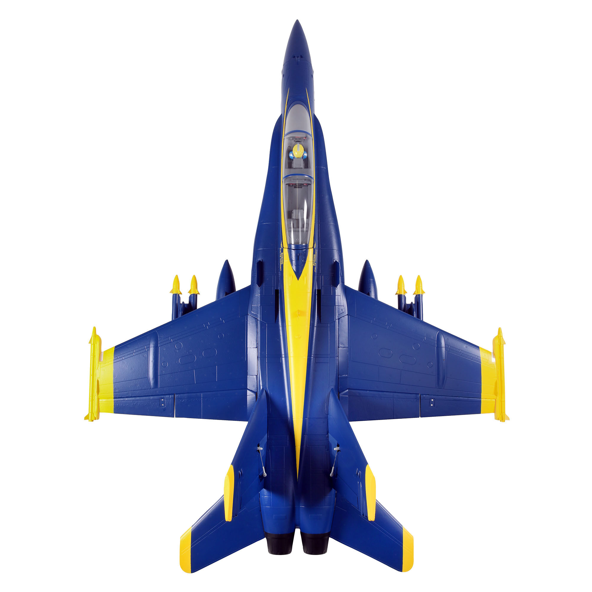 F-18 Blue Angels 80mm EDF Jet BNF Basic with AS3X and SAFE Select, 980mm