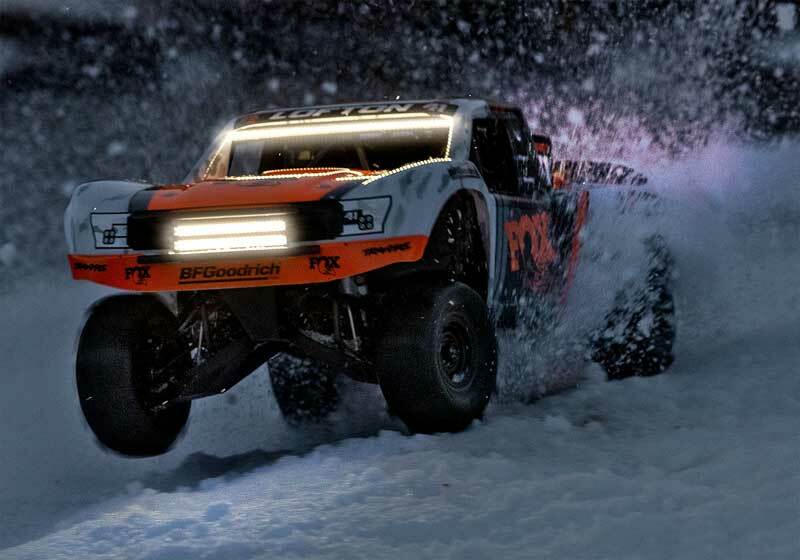 Traxxas Unlimited Desert Racer 4WD Brushless RTR RC Truck w/LED Lights Factory-Installed