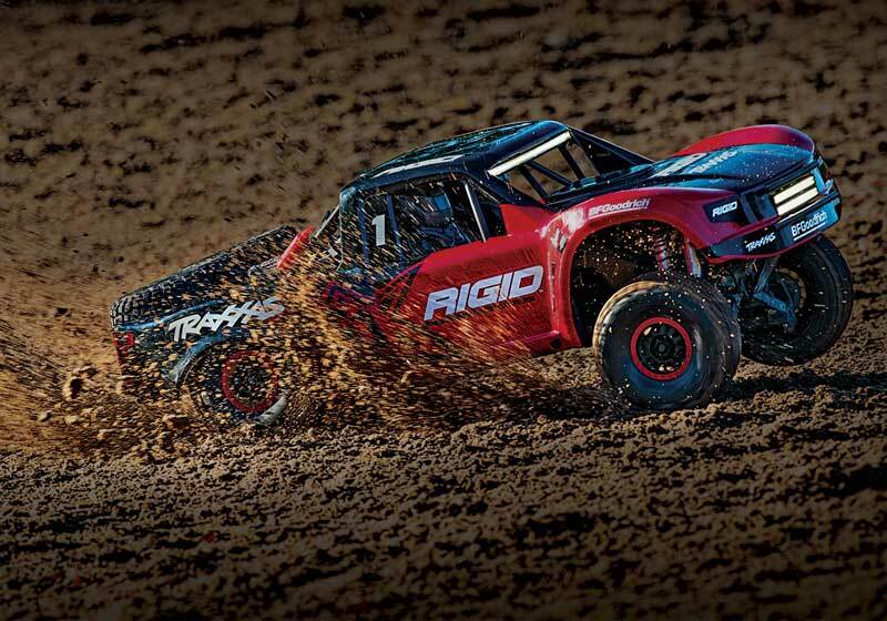 Traxxas Unlimited Desert Racer 4WD Brushless RTR RC Truck w/LED Lights Factory-Installed