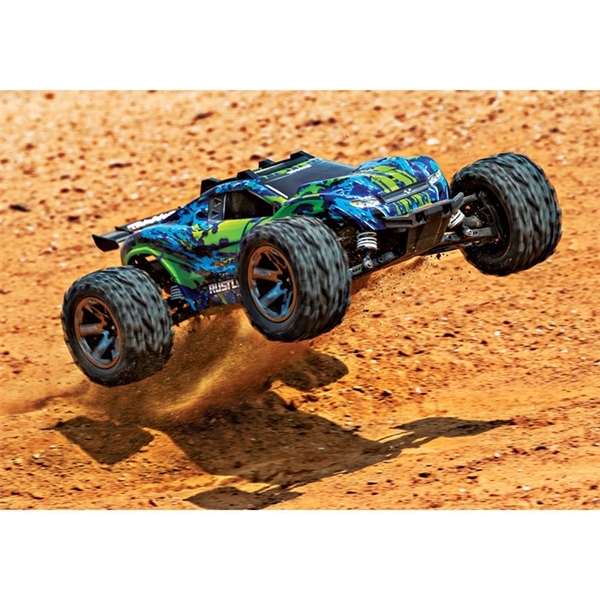 Traxxas Rustler 4x4 VXL RTR Truck & 60+MPH 3S LiPo Combo
