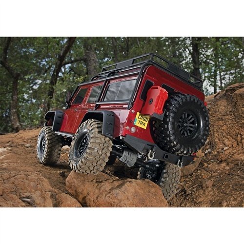 Traxxas TRX-4 Trail RC 4x4 Crawler RTR w/Land Rover Defender Body