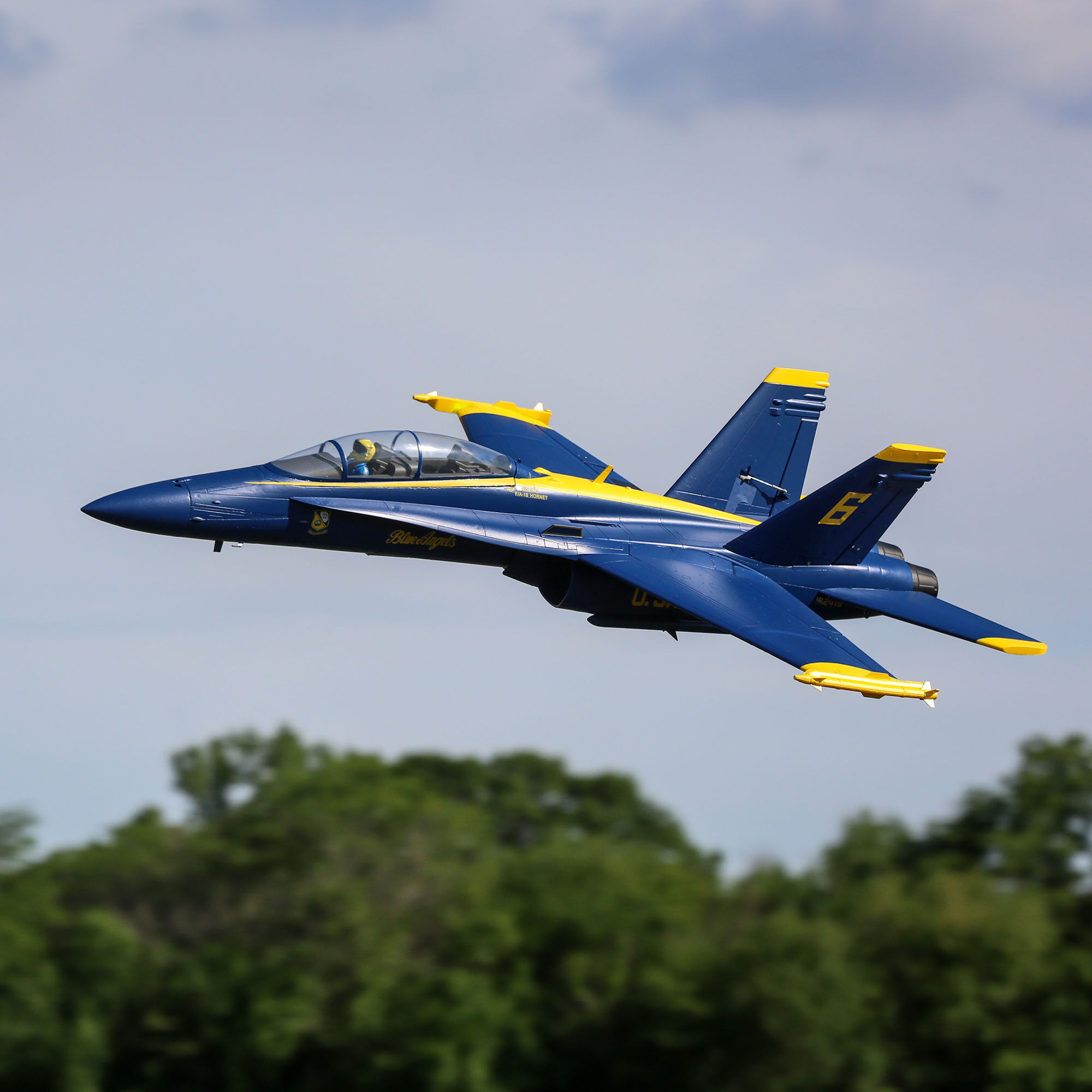 F-18 Blue Angels 80mm EDF Jet ARF Plus, 980mm