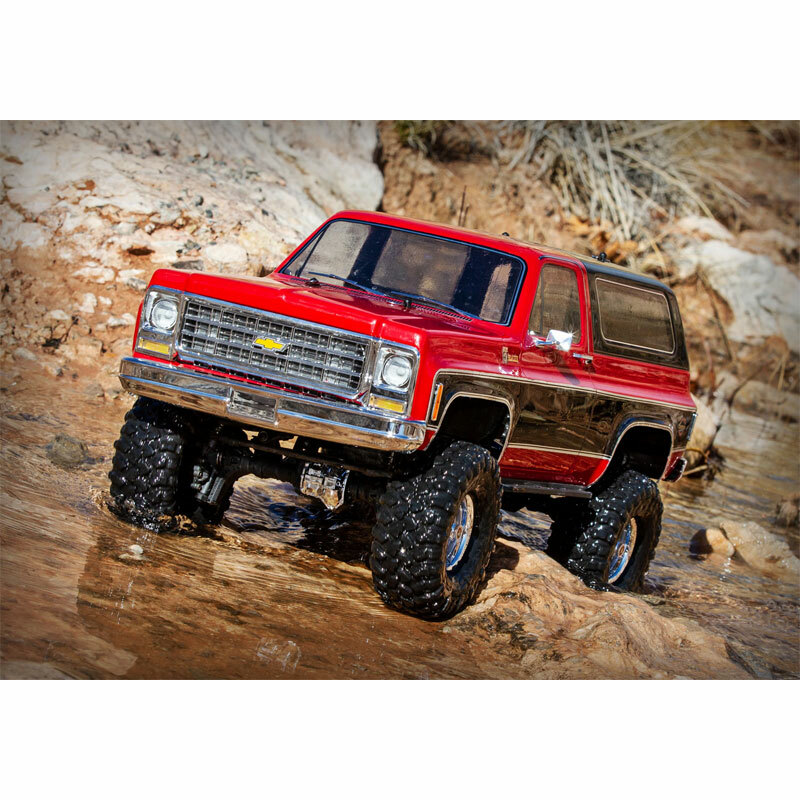 Traxxas TRX-4 Chevy K5 Blazer RC 4x4 Rock Crawler RTR w/3S LiPo COMBO