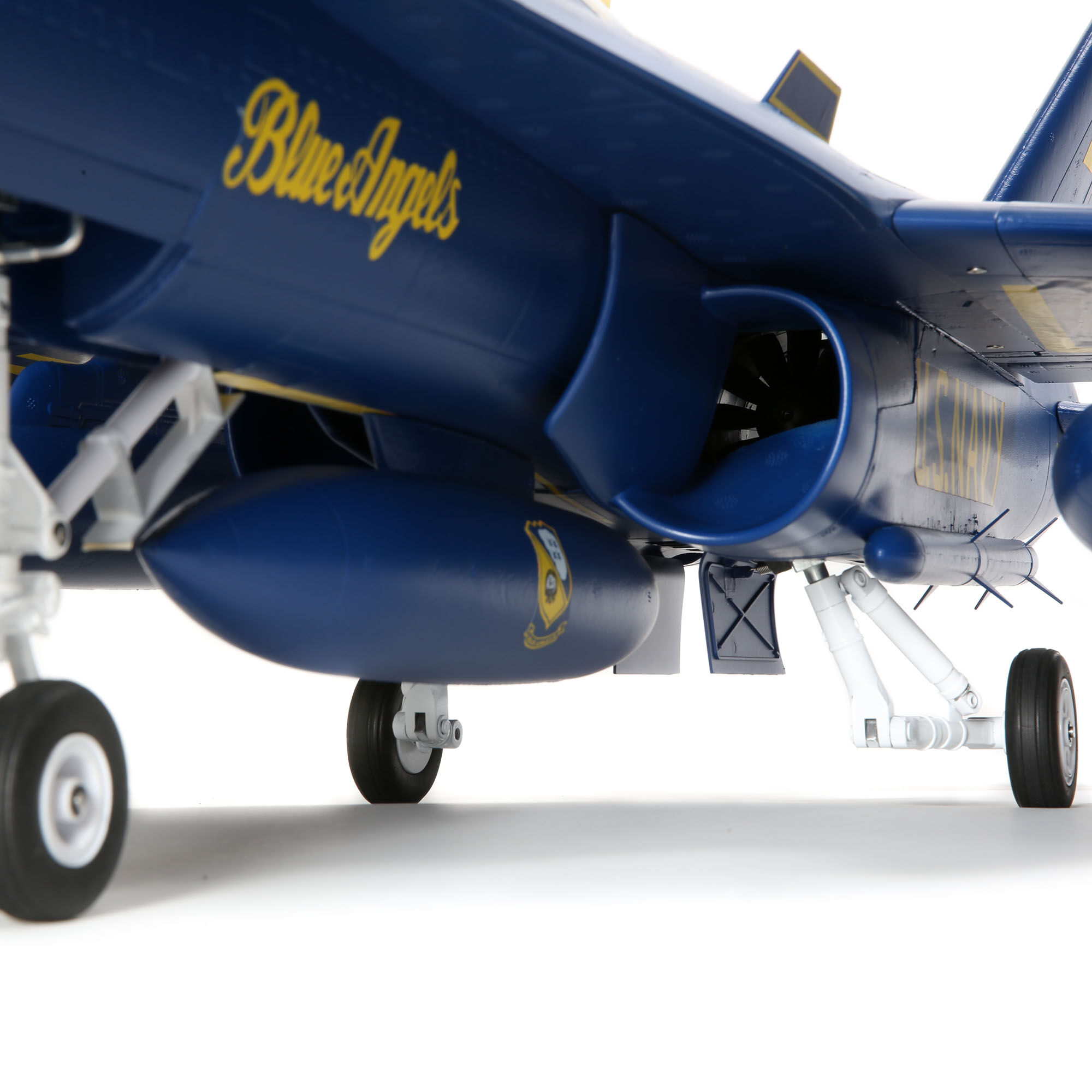 F-18 Blue Angels 80mm EDF Jet BNF Basic with AS3X and SAFE Select, 980mm