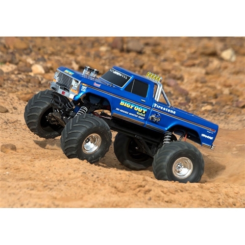 Traxxas BIGFOOT Classic 2WD RTR RC Truck w/Battery & Quick Charger