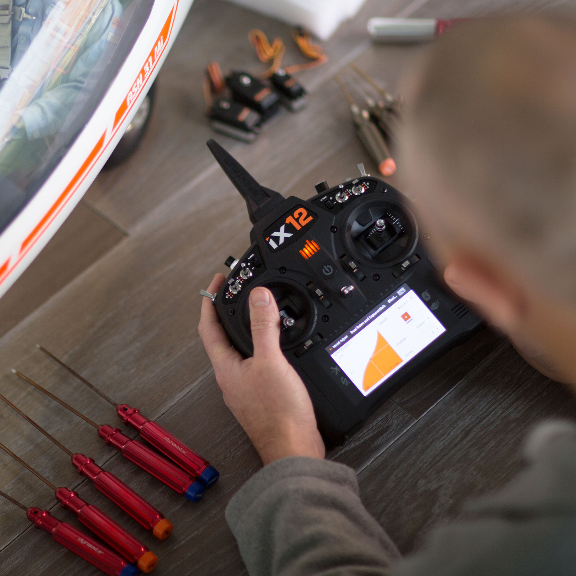 iX12 12-Channel DSMX Transmitter Only