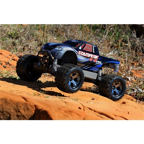 Traxxas Stampede 4X4 VXL Brushless RTR Monster Truck w/TSM & TQi