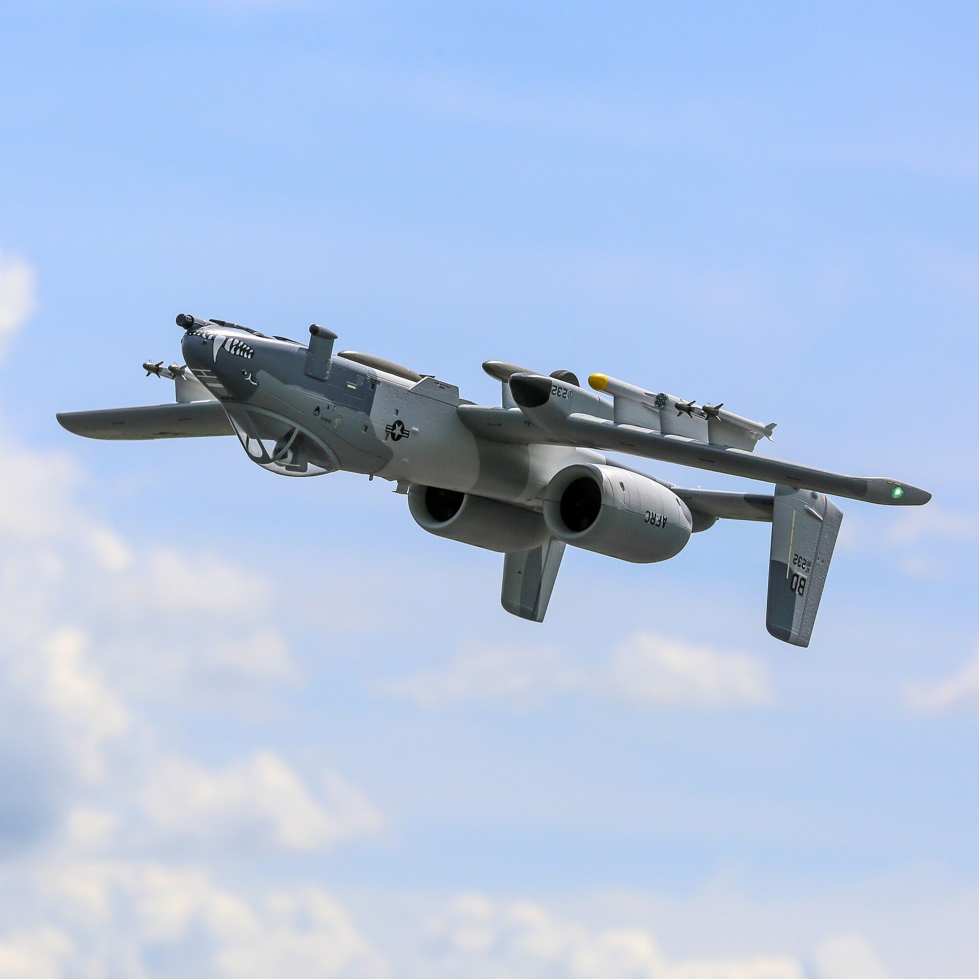 A-10 Thunderbolt II 64mm EDF Jet BNF Basic with AS3X and SAFE Select, 1150mm