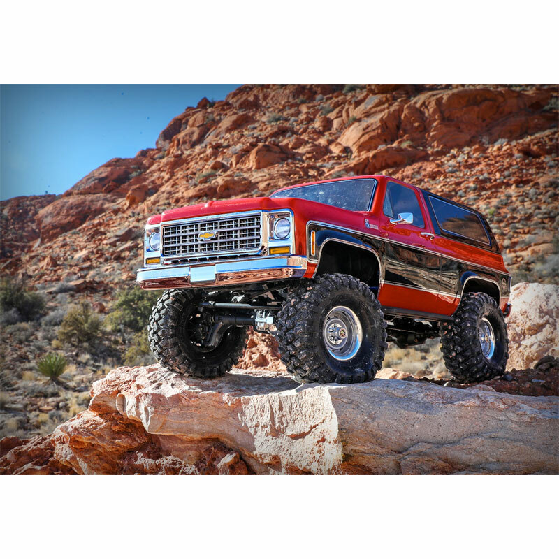 Traxxas TRX-4 Chevy K5 Blazer RC 4x4 Rock Crawler RTR w/3S LiPo COMBO