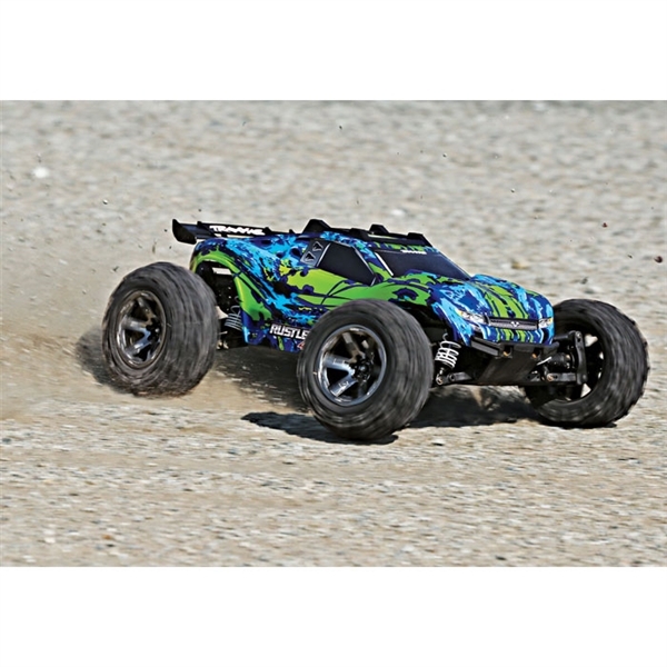 Traxxas Rustler 4x4 VXL RTR Truck & 60+MPH 3S LiPo Combo