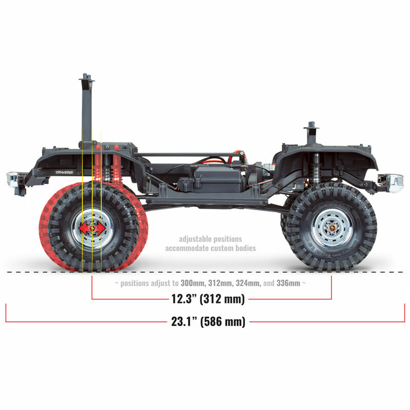 Traxxas TRX-4 Chevy K5 Blazer RC 4x4 Rock Crawler RTR w/3S LiPo COMBO