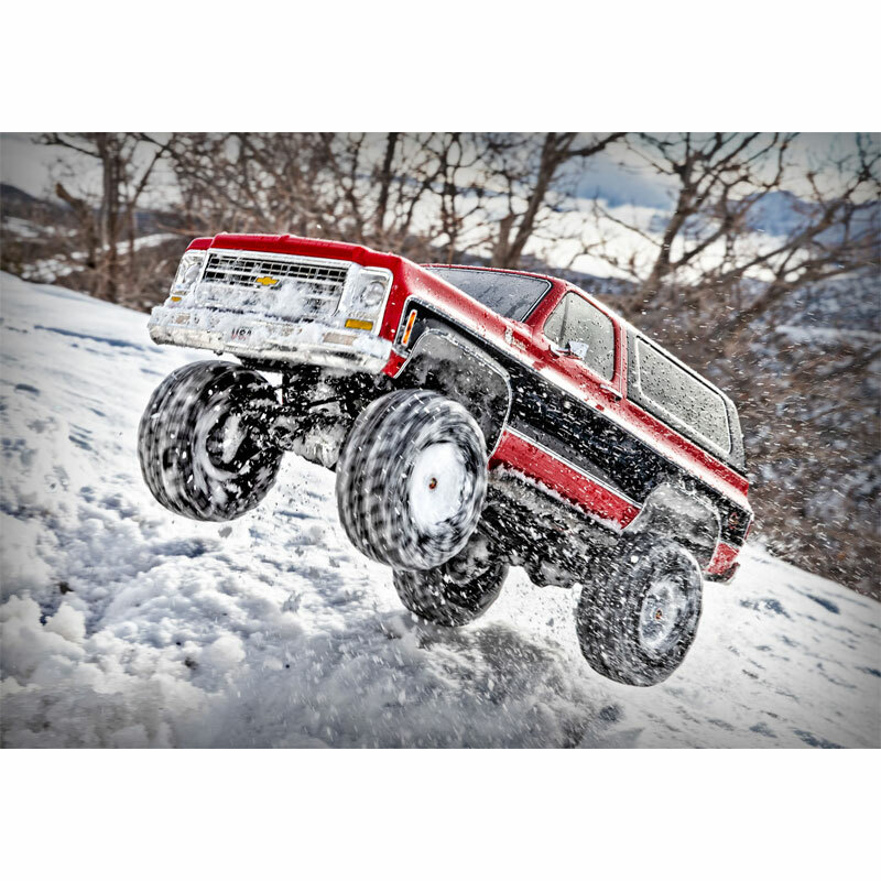 Traxxas TRX-4 Chevy K5 Blazer RC 4x4 Rock Crawler RTR w/3S LiPo COMBO