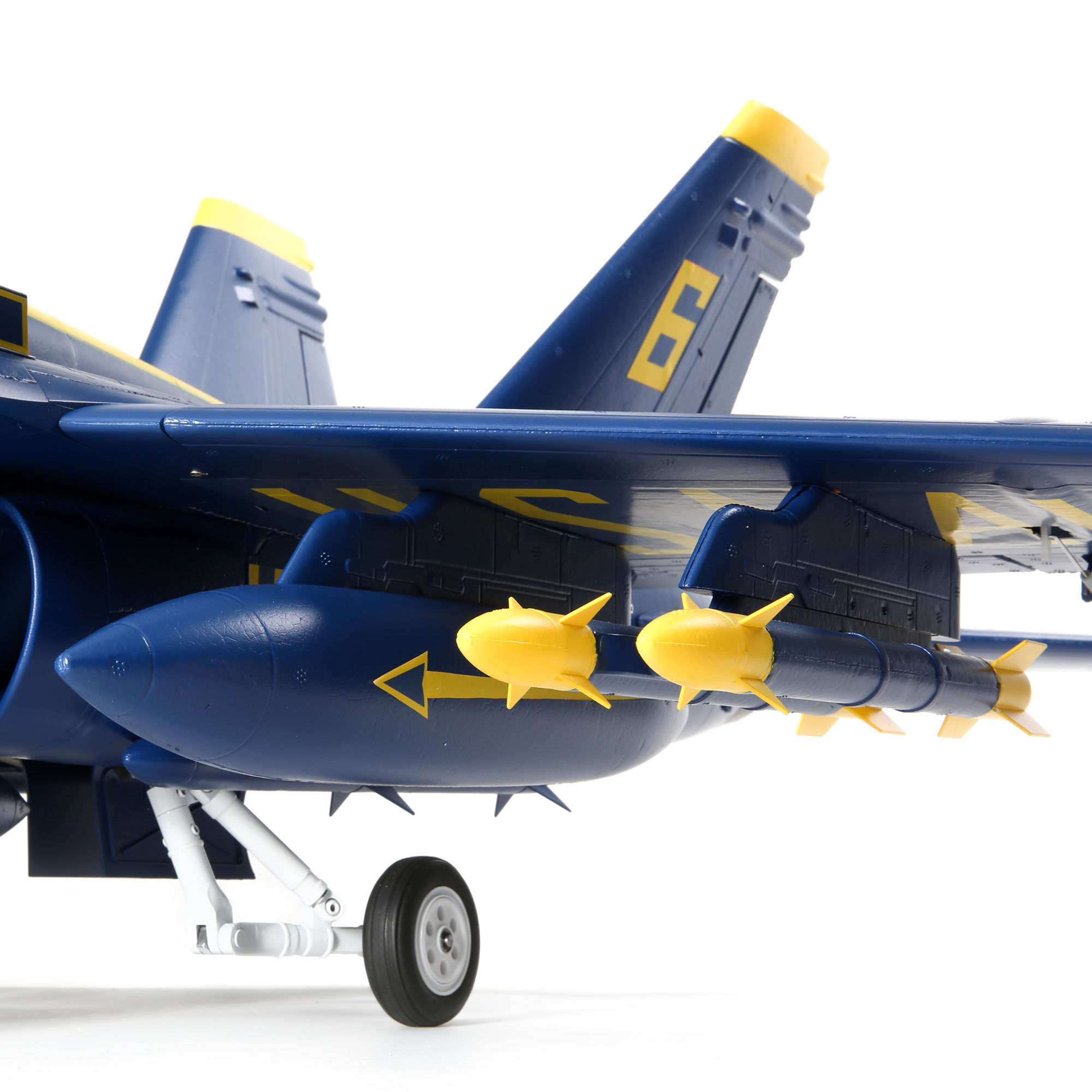 F-18 Blue Angels 80mm EDF Jet BNF Basic with AS3X and SAFE Select, 980mm
