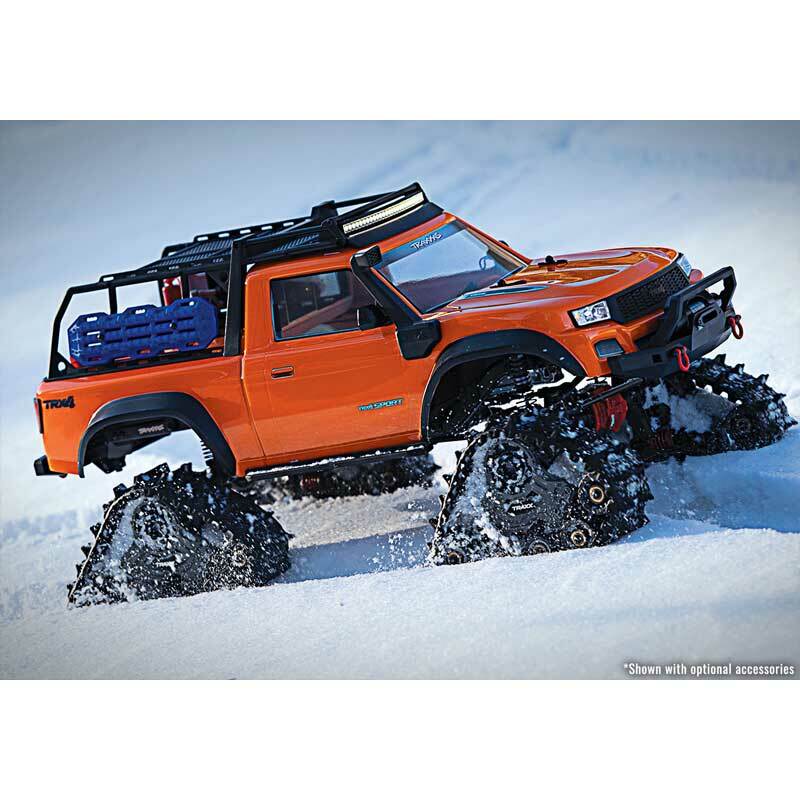 Traxxas TRX-4 Traxx Complete Front & Rear Deep Tread All-Terrain Track Set