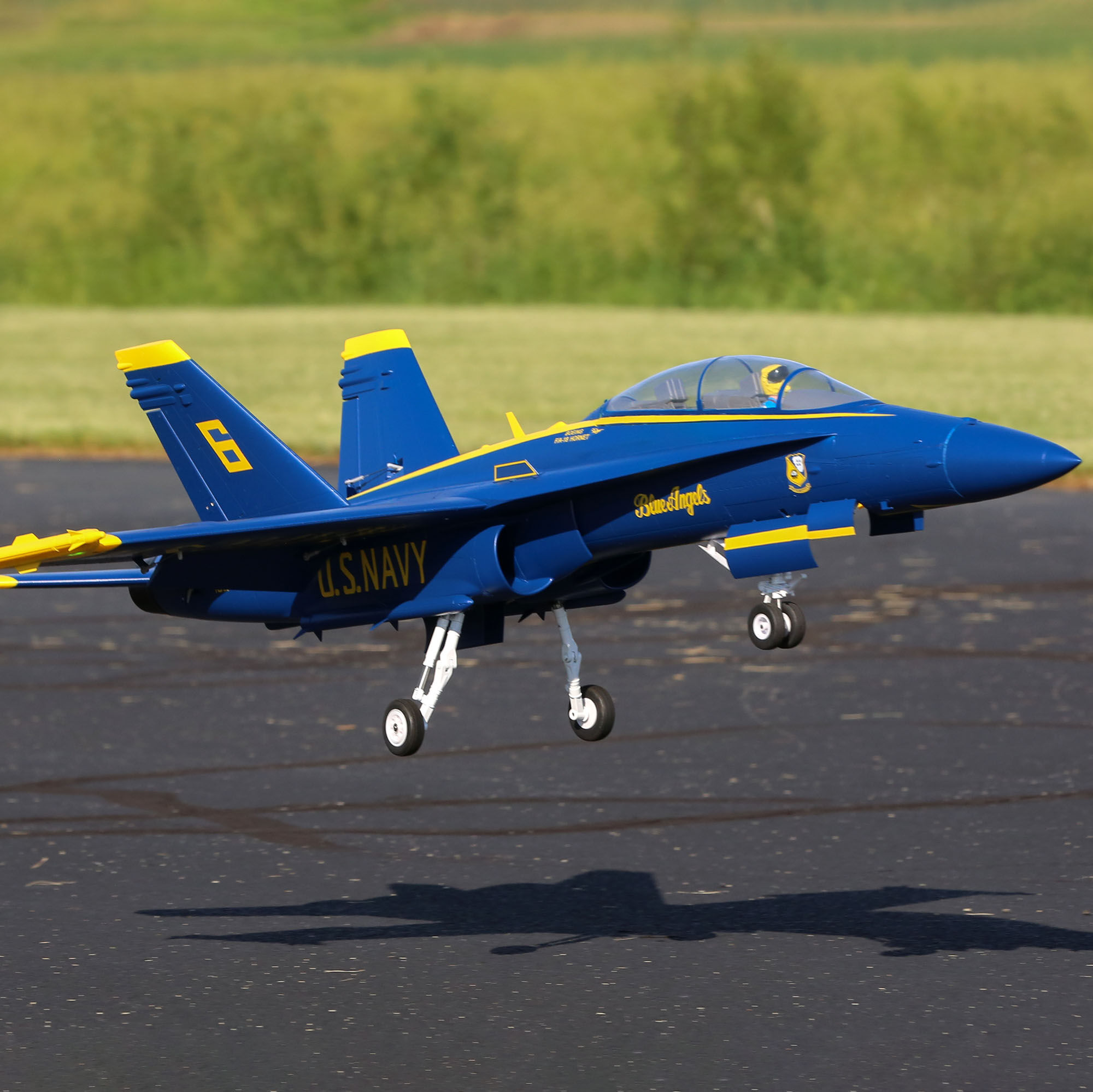 F-18 Blue Angels 80mm EDF Jet ARF Plus, 980mm