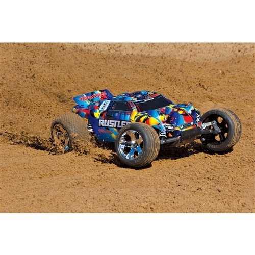 Traxxas Rustler XL-5 RTR 1/10 RC Stadium Truck (no batt/charger)