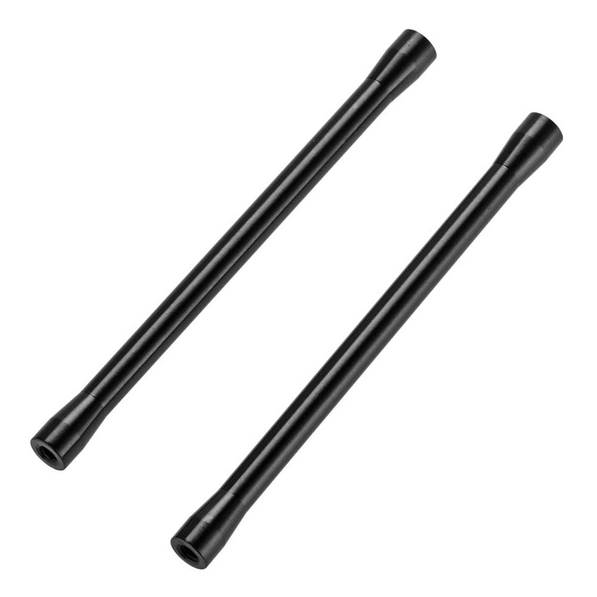 Axial Threaded Alum Link 7.5x101.5mm Gray (2)