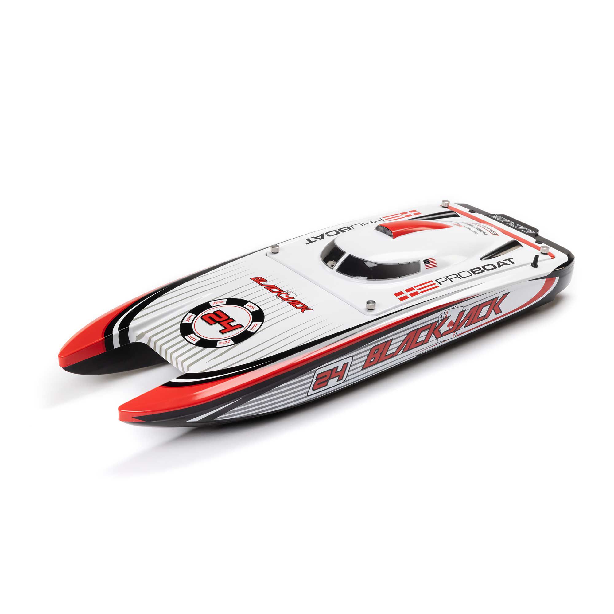 Pro Boat Hull and Canopy, Heat Wave Visual: Blackjack 24