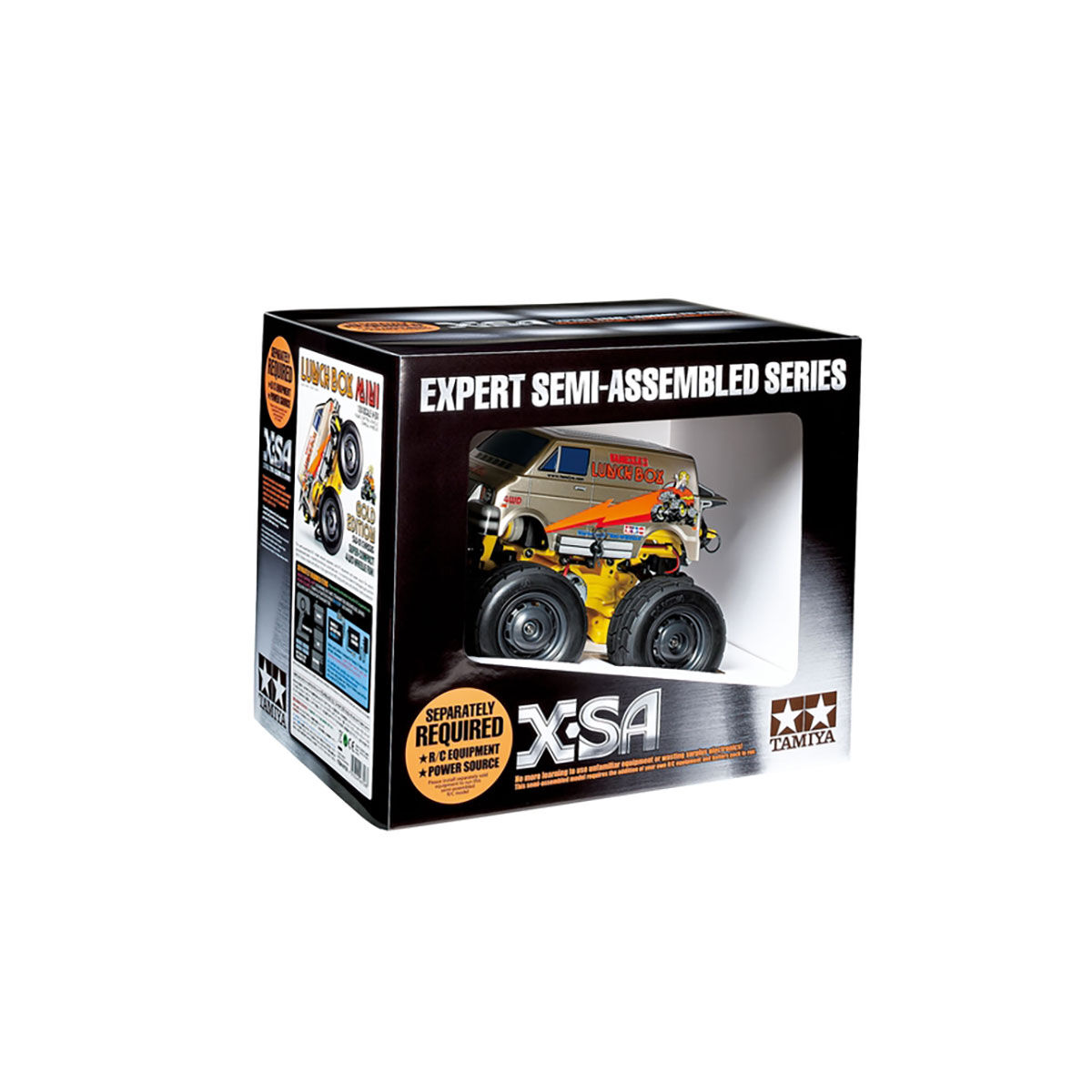 Tamiya 1/24 Lunch Box Mini SW-01 4x4 Monster Truck Kit, Gold