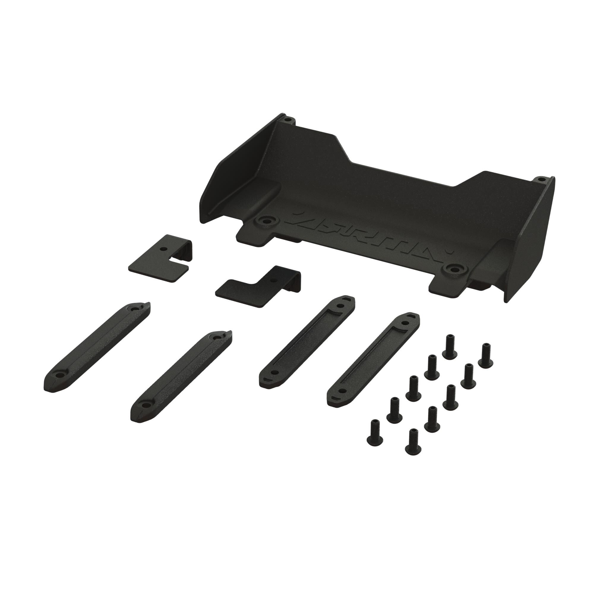 ARRMA Rear Wing And Roof Skids Set
