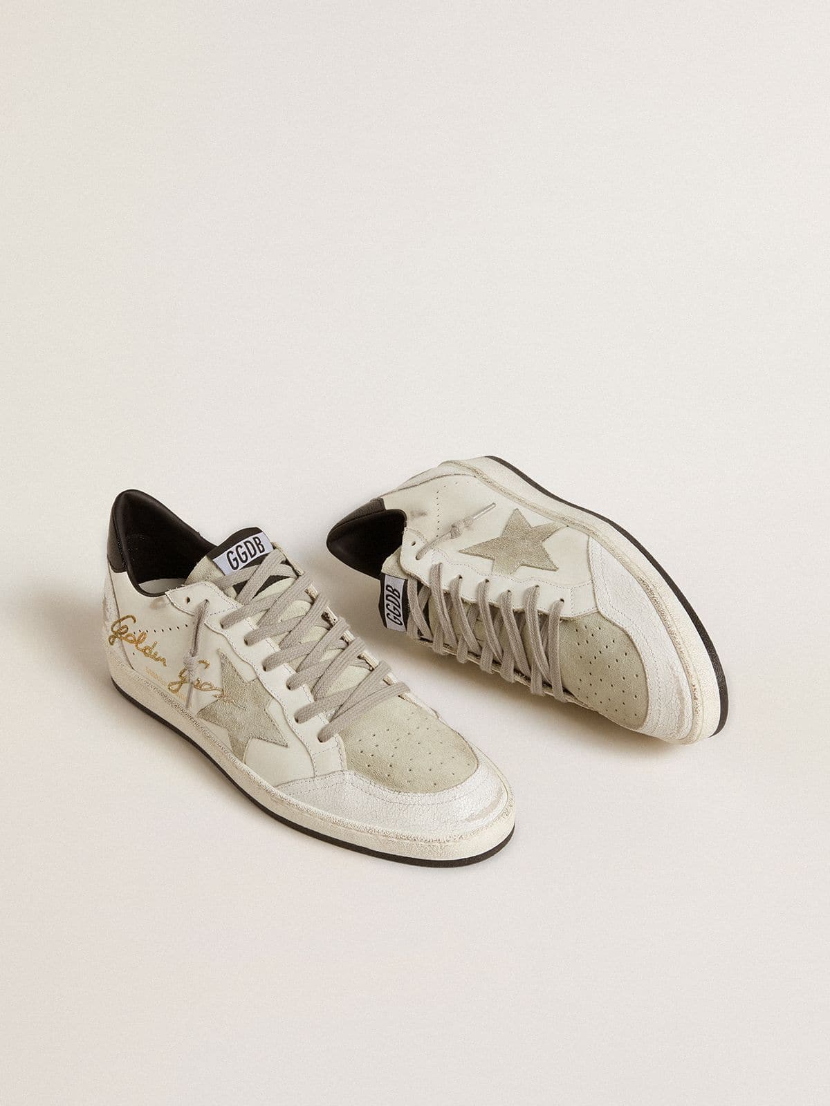 Men's Ball Star LTD with suede star and textured leather heel tab