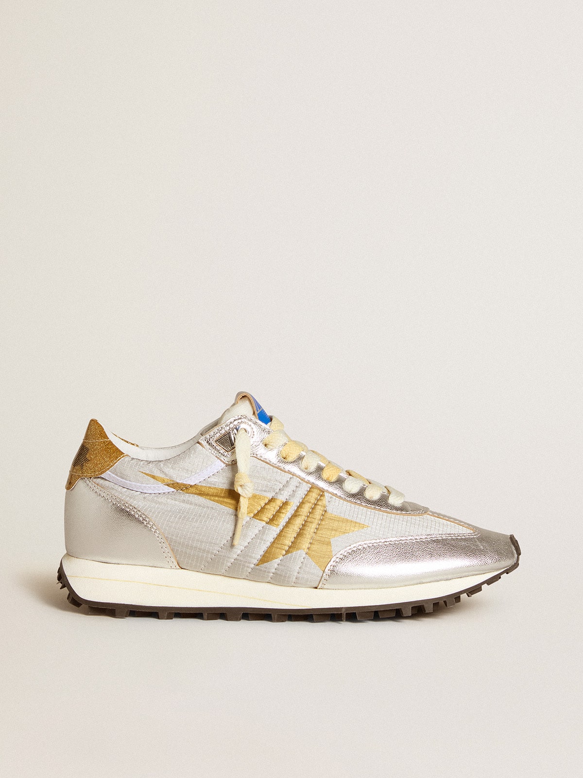 Women's Marathon with silver ripstop nylon upper and gold star