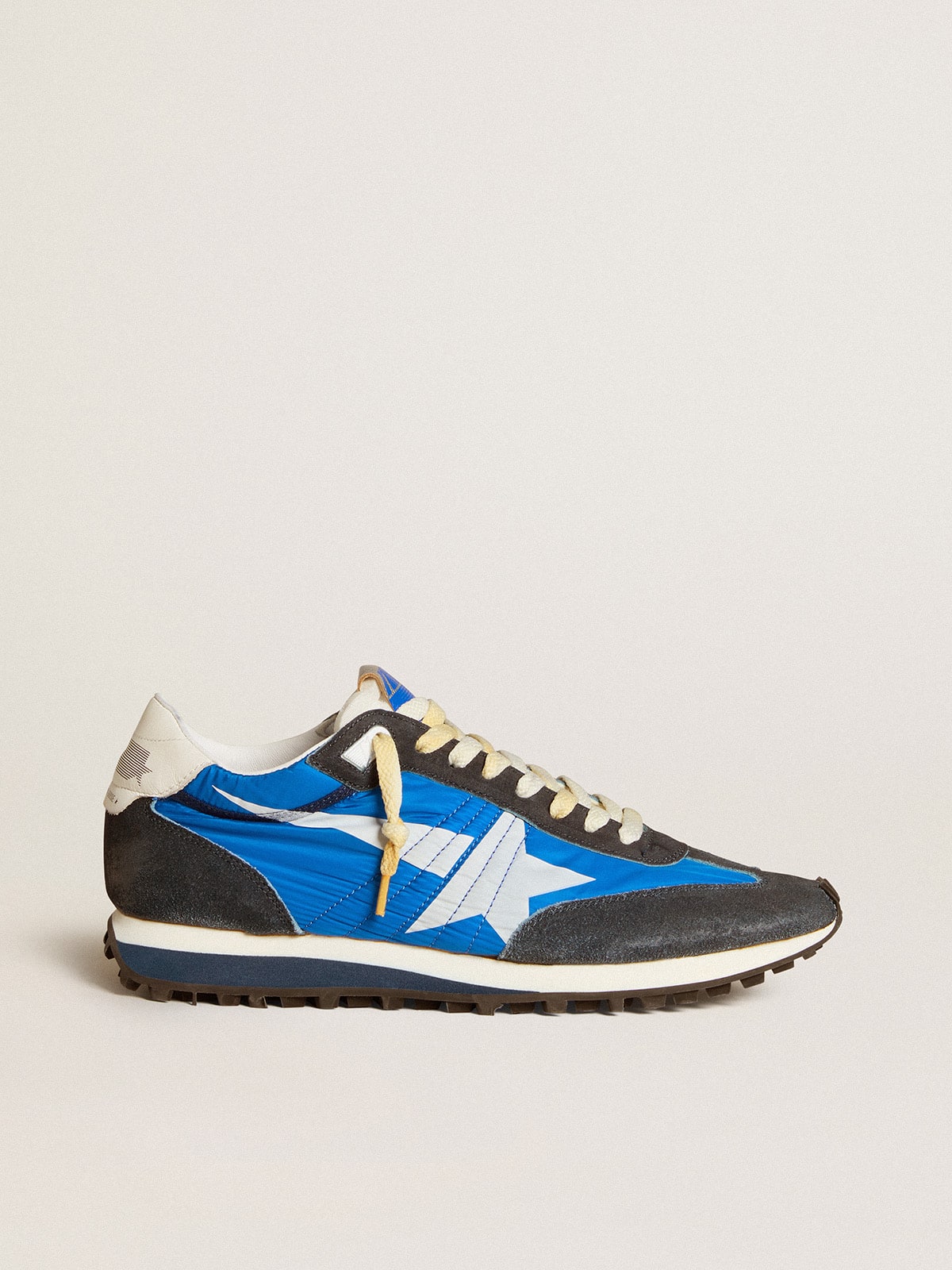 Men's Marathon with blue nylon upper and white star