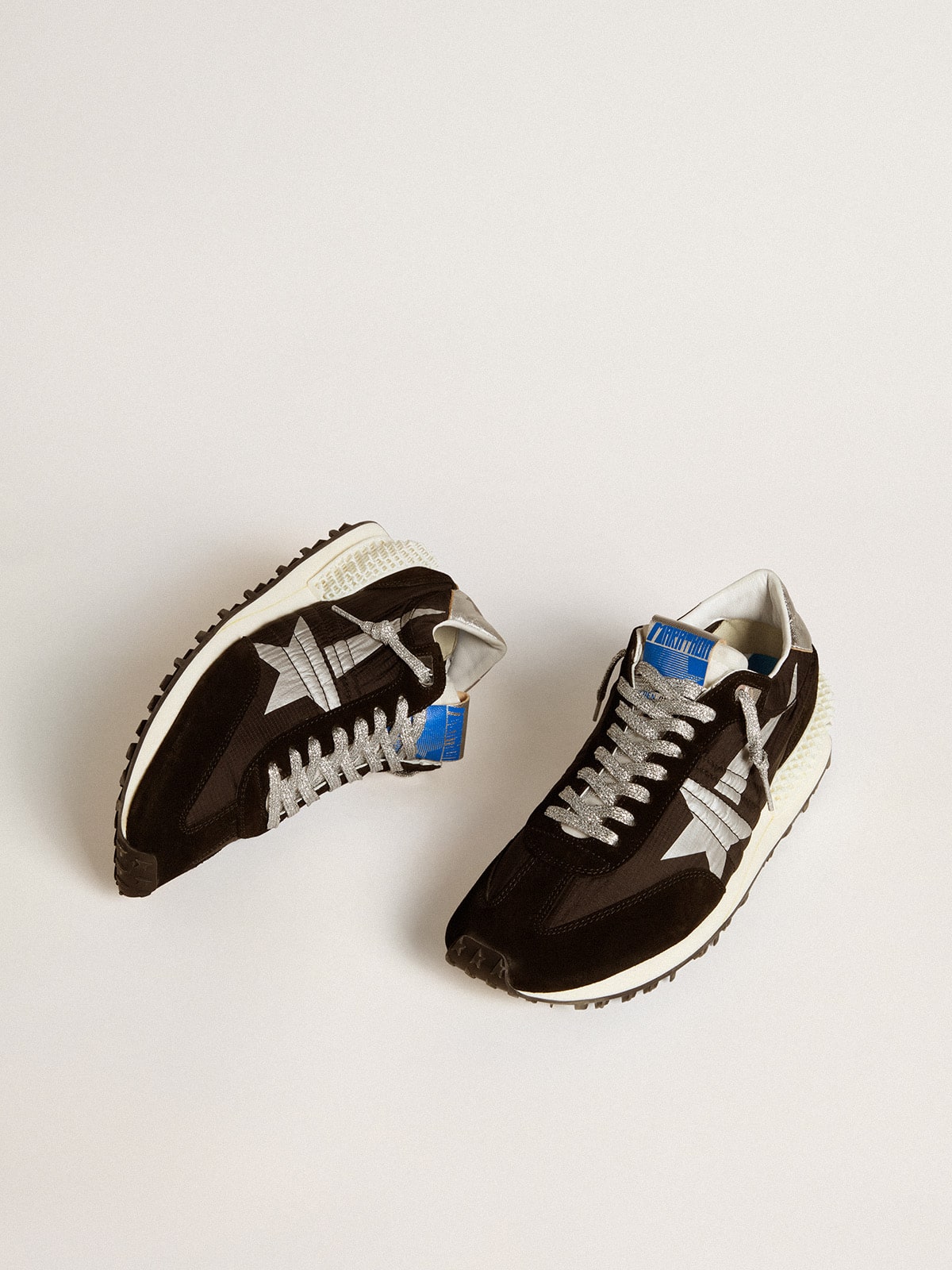 Men's Marathon with black ripstop nylon upper and silver star