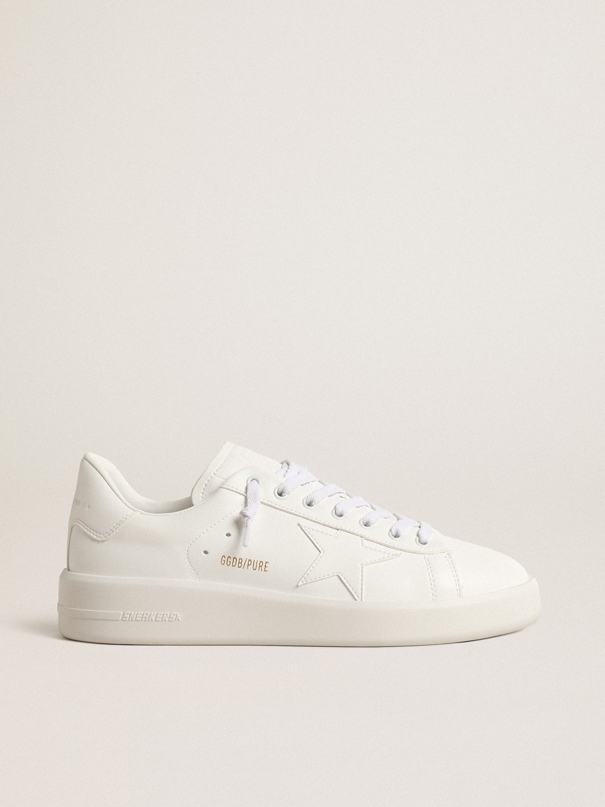 Men's bio-based Purestar with white star and heel tab