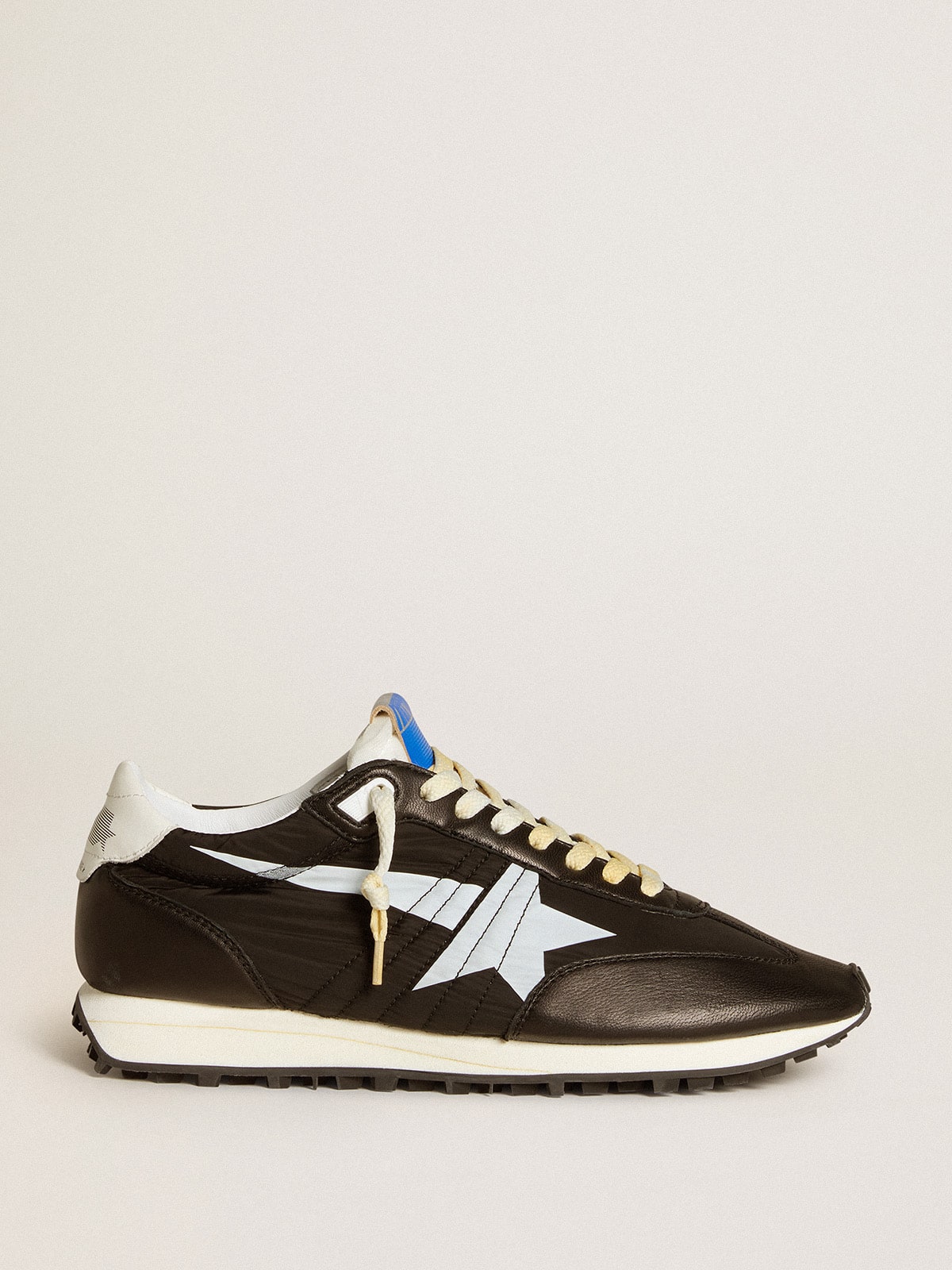 Men's Marathon with black nylon upper and white star