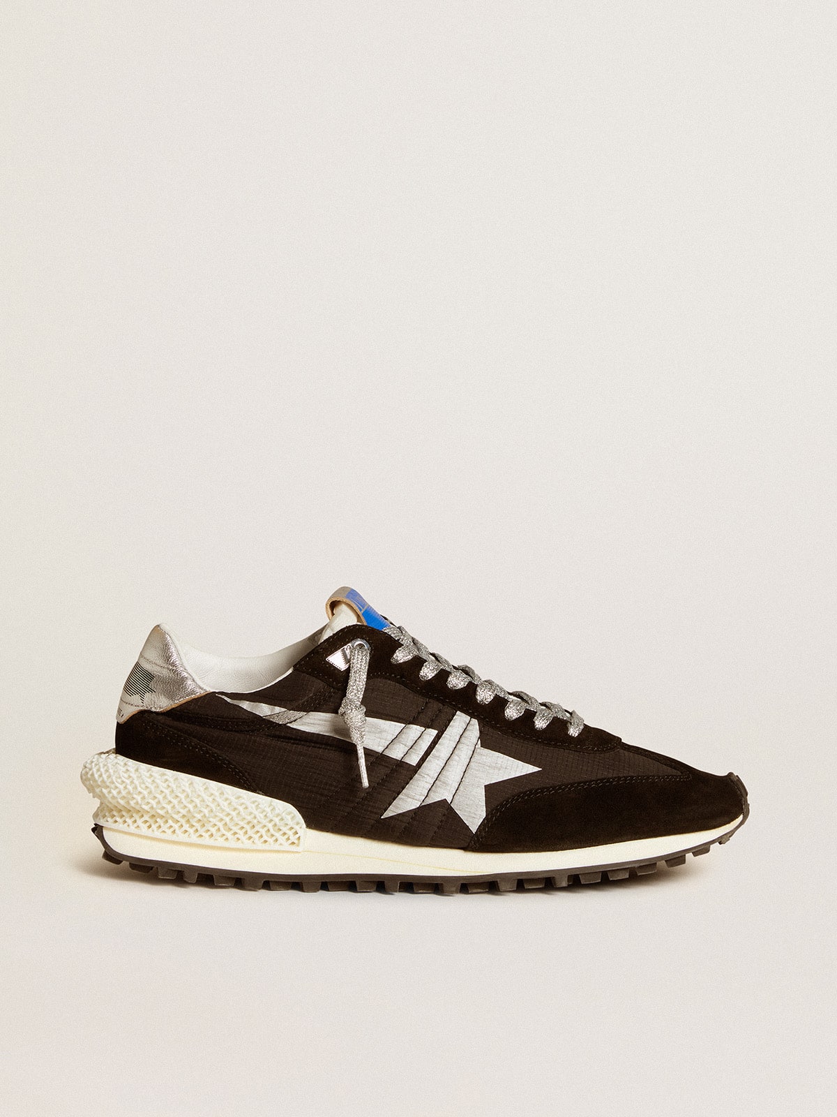 Men's Marathon with black ripstop nylon upper and silver star