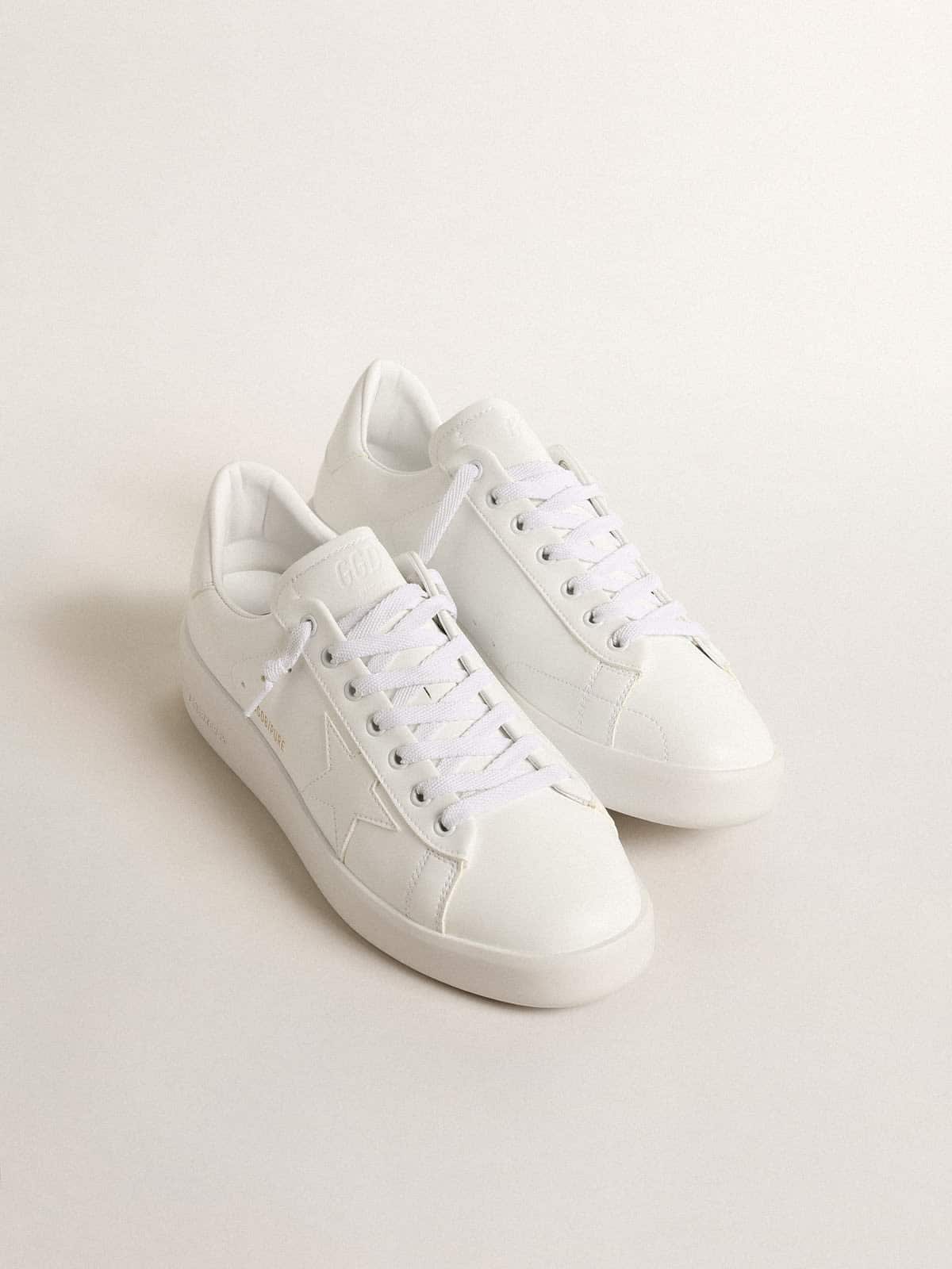 Women's bio-based Purestar with white star and heel tab
