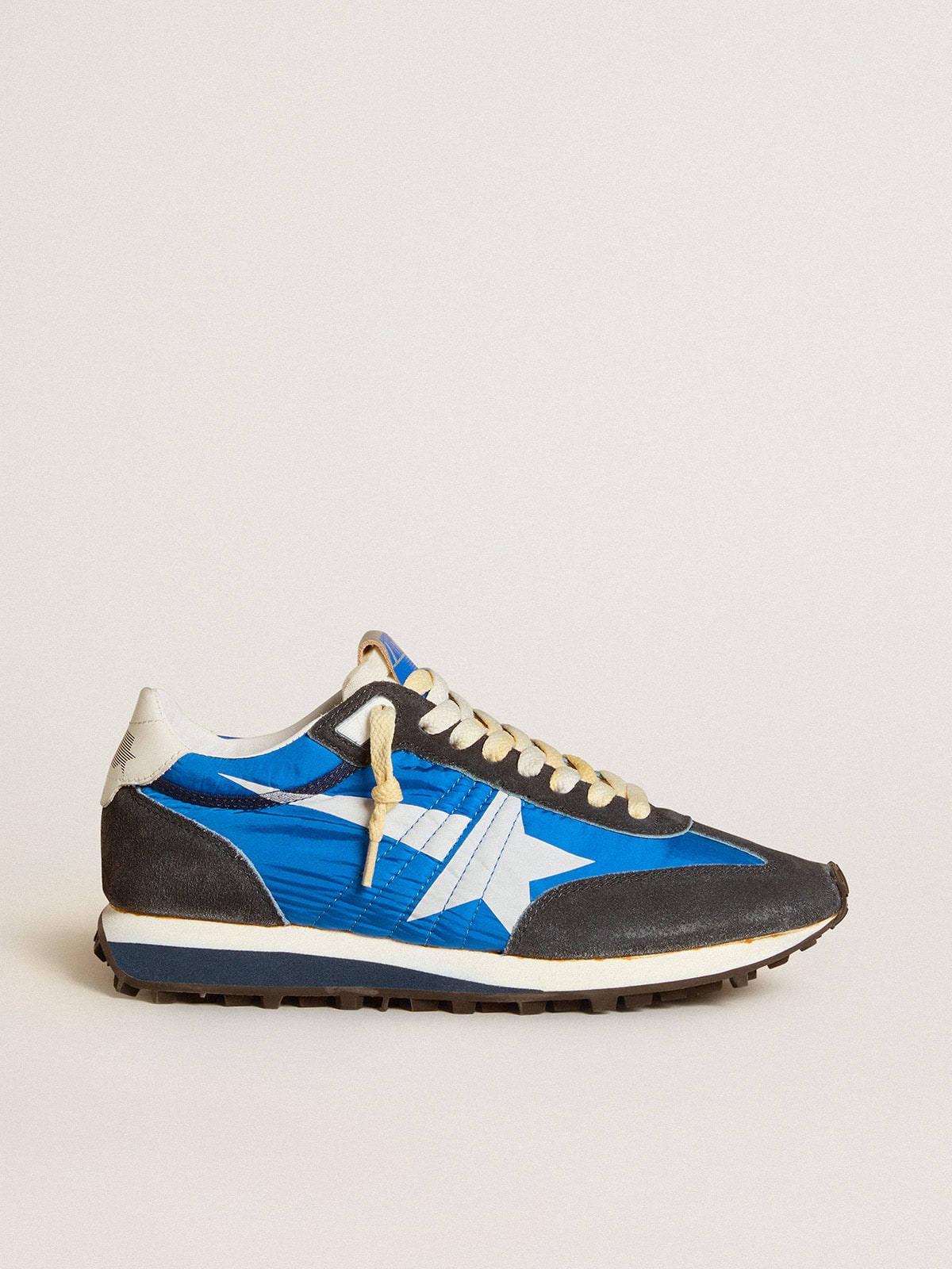 Women's Marathon with blue nylon upper and white star