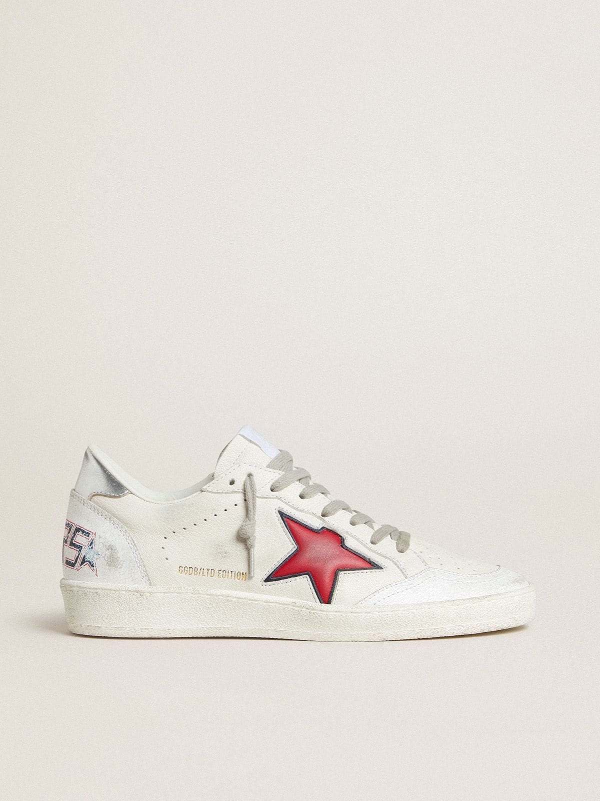 Women's Ball Star LTD with red star and silver heel tab