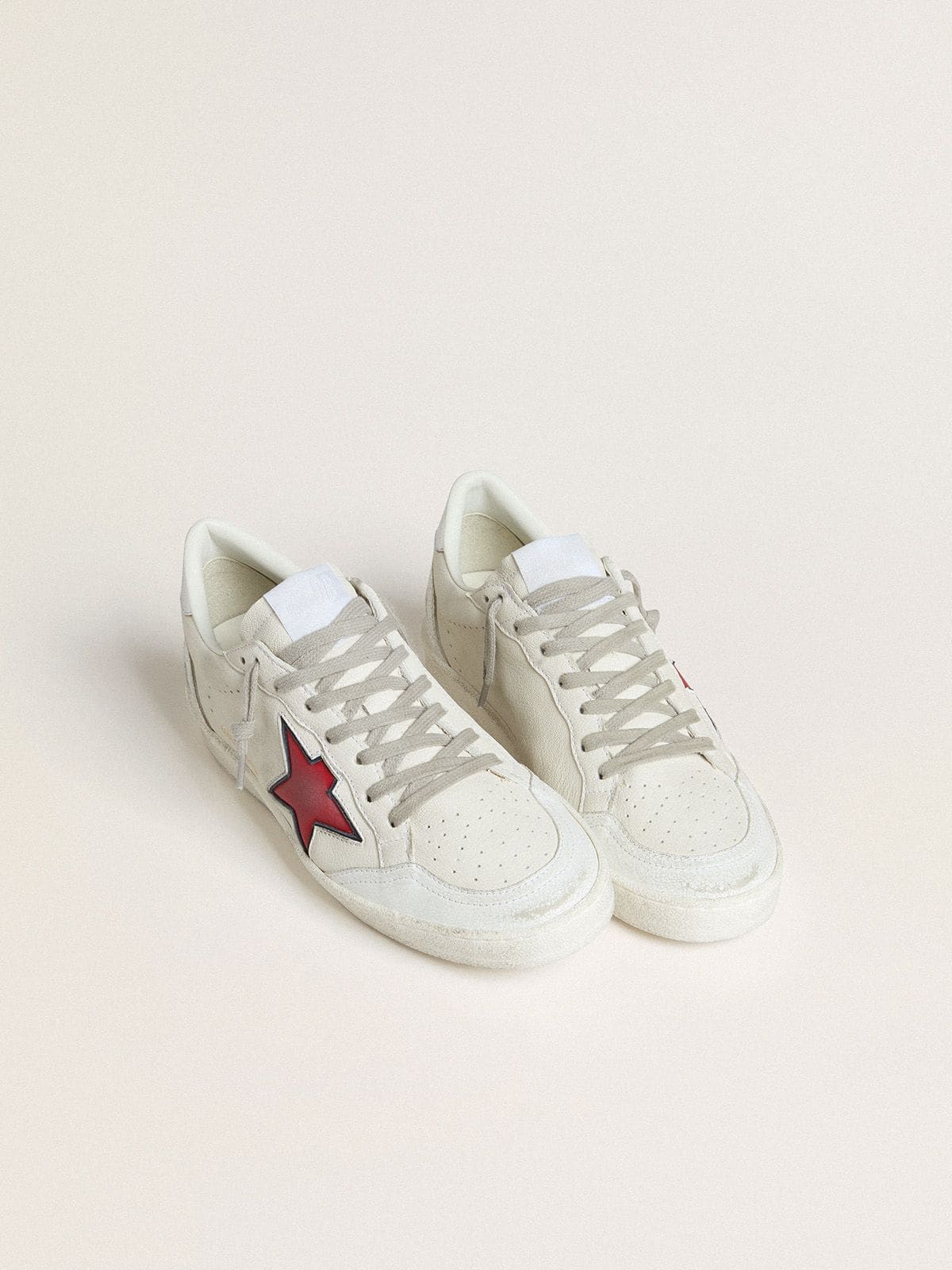 Women's Ball Star LTD with red star and silver heel tab