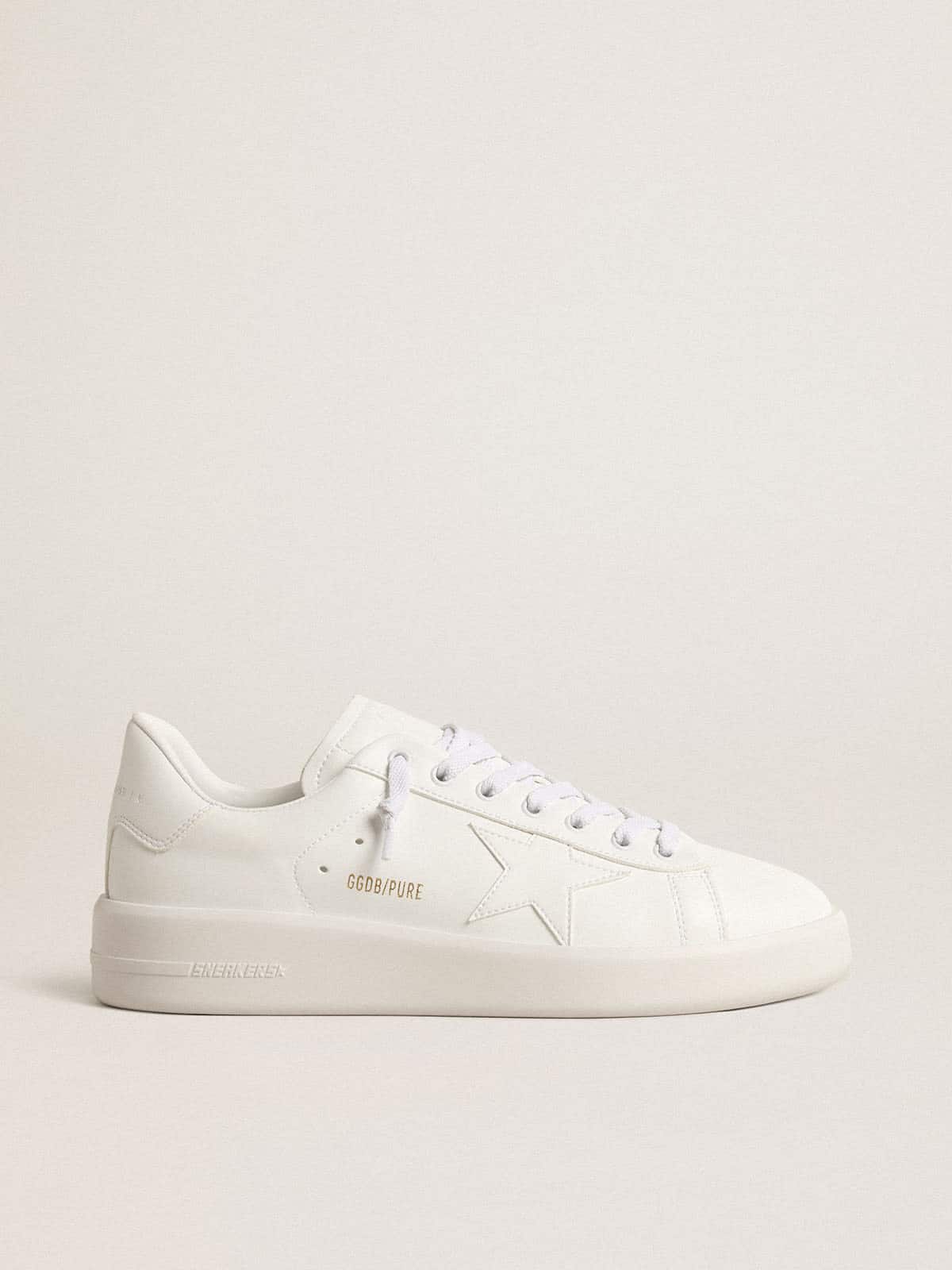 Women's bio-based Purestar with white star and heel tab
