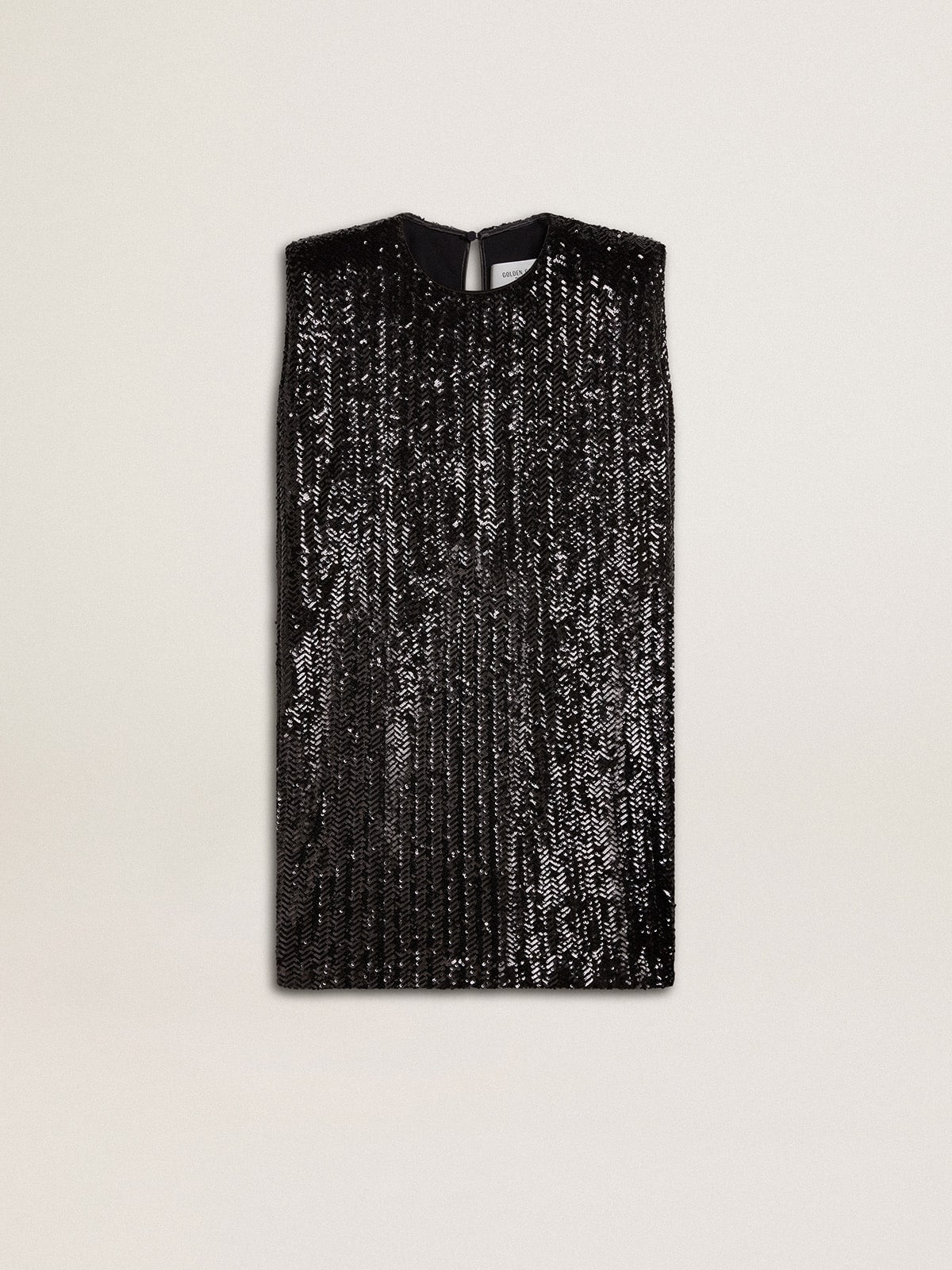 Women's black sequin dress