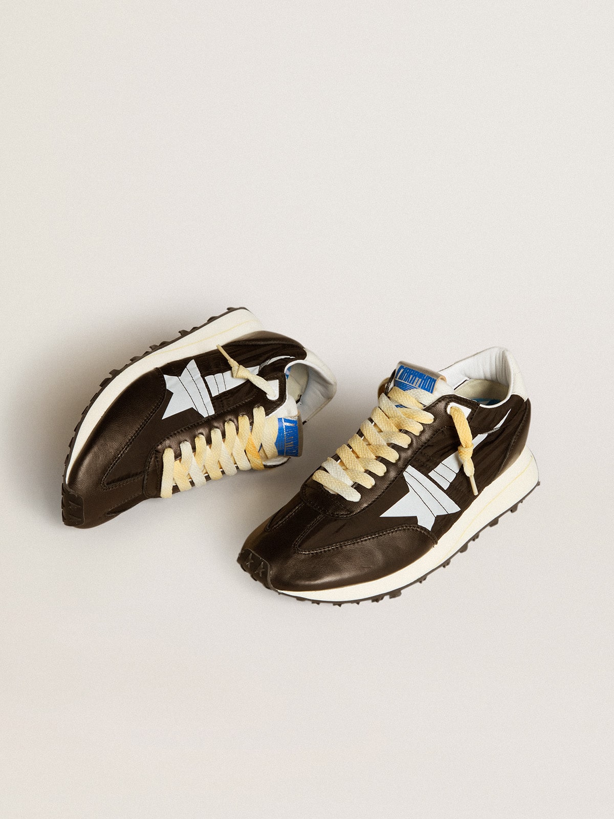 Women's Marathon with black nylon upper and white star