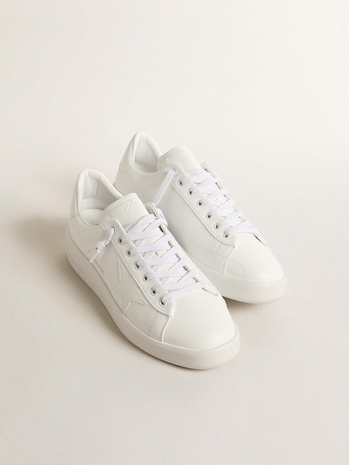 Men's bio-based Purestar with white star and heel tab